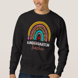 Kindergarten Leopard-Lehrerin kehrt zurück zum Sch Sweatshirt
