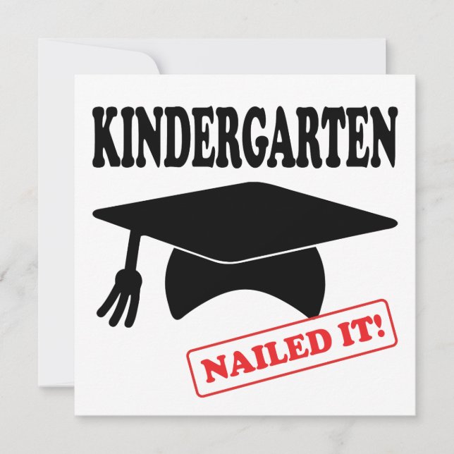 Kindergarten Nails Einladung (Vorderseite)