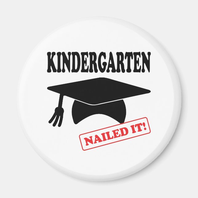 Kindergarten Nails Magnet (Vorne)