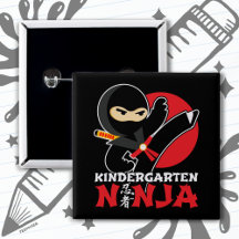 Kindergarten Ninja Kick ersten Tag zurück zur Schu