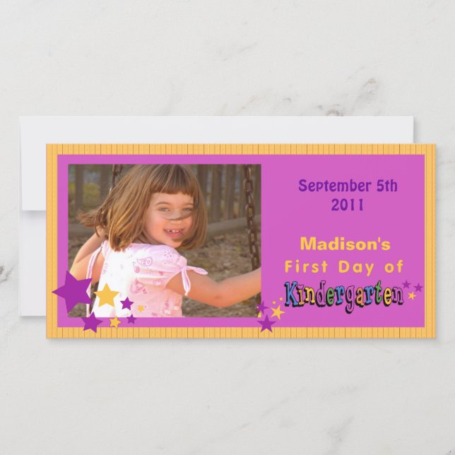 Kindergarten Personalisiert (Vorderseite)
