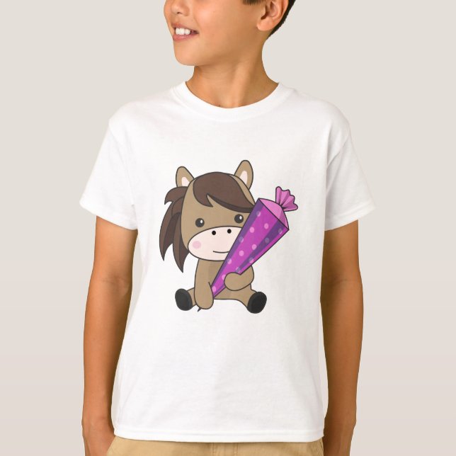 Kindergarten Pony T-Shirt (Vorderseite)