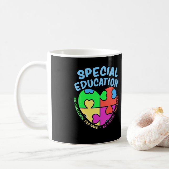 Kindergarten Preschool Lehrer Bildung Kaffeetasse (Mit Donut)