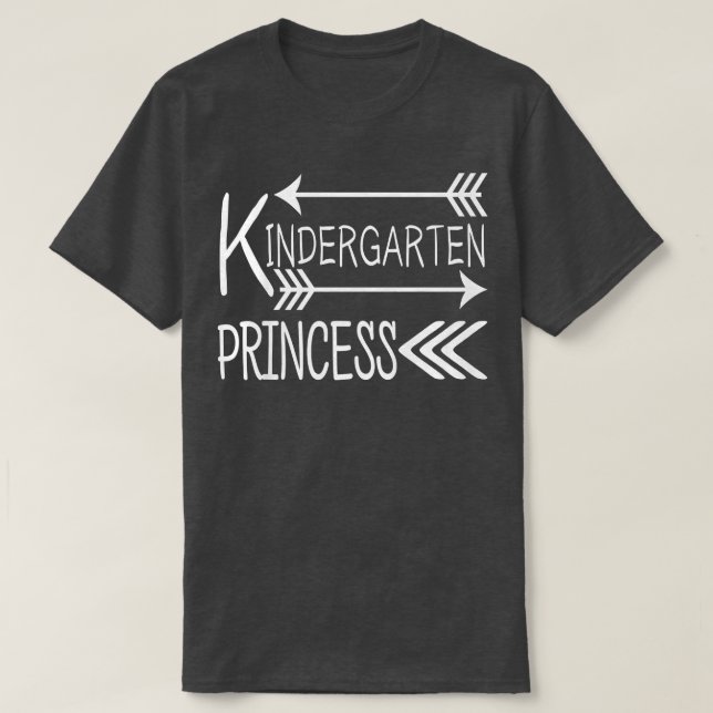 Kindergarten Prinzessin-Hemd für Mädchen Pre-K  T-Shirt (Design vorne)