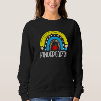 Kindergarten Rainbow Kids Teachers Field Day 2022 Sweatshirt