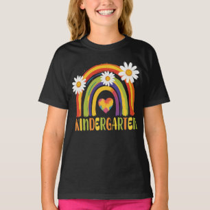 Kindergarten Regenbogen Zurück zu Schullehrern T-Shirt