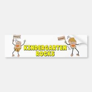 Kindergarten Rocks Autoaufkleber