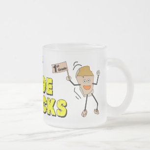 Kindergarten Rocks Mattglastasse