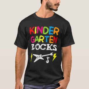 Kindergarten Rocks Preschooler zurück zum Schulcha T-Shirt