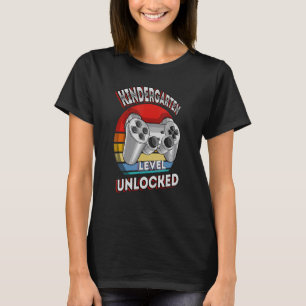 Kindergarten-Spielerlevel Unlocks Erster Tag T-Shirt