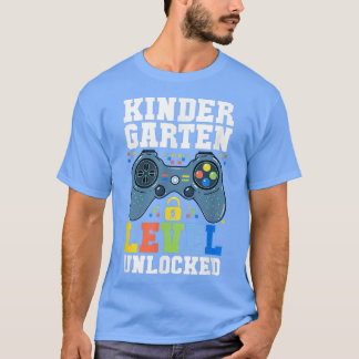 Kindergarten-Spielerlevel Unlocks Erster Tag T-Shirt