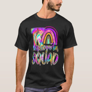 Kindergarten Squad Regenbogen Gefärbte Krawatte zu T-Shirt