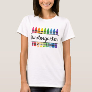 Kindergarten Squad Teacher T - Shirt