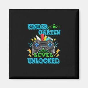 Kindergarten-Stufe freigeschalteter Gamer erster S Magnet