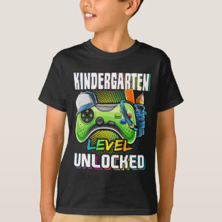 Kindergarten-Stufe freigeschaltetes Videospiel Byc T-Shirt