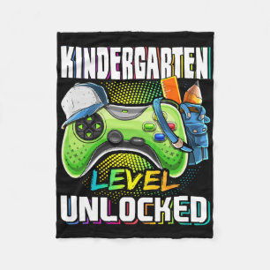 Kindergarten-Stufe freigeschaltetes Videospiel Ck Fleecedecke