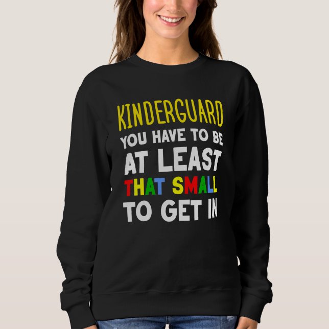 Kindergarten Sweatshirt (Vorderseite)