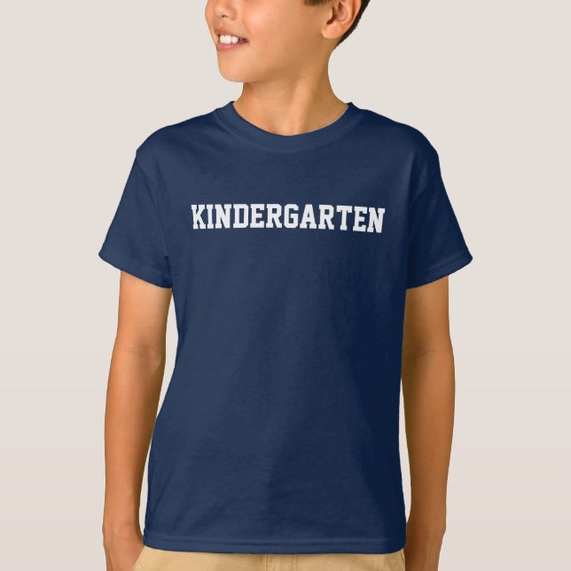 KINDERGARTEN T-Shirt (Vorderseite)