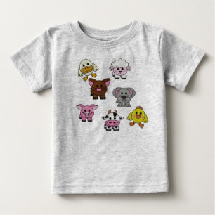Kindergarten-Tier-Baby-T-Shirt Baby T-shirt