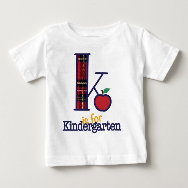 Kindergarten Top K ist für Kindergarten Shirt (Vorderseite)