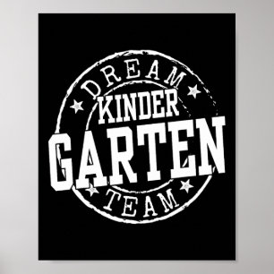 Kindergarten Traumteam Kindergarten-Geschenke für Poster