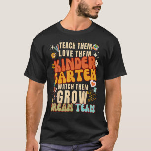Kindergarten Traumteam Zurück zur Schule Lehrer Ki T-Shirt