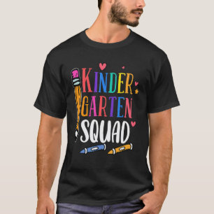 Kindergarten-Truppe Zurück zur Schule Kindergarten T-Shirt