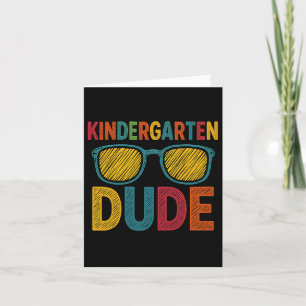 Kindergarten Typ Sonniger erster Tag Zurück zur Sc Karte