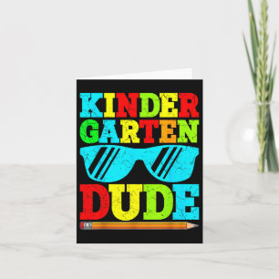 Kindergarten Typ Sonniger erster Tag Zurück zur Sc Karte