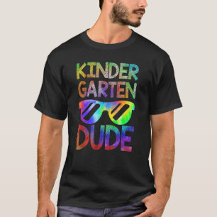 Kindergarten Typ zurück zur Gefärbte Krawatte T-Shirt