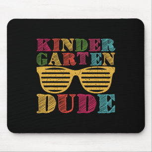 Kindergarten-Typ zurück zur Schule Lustiger erster Mousepad