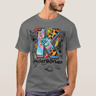 Kindergarten Typografie zurück zur Schule Niedlich T-Shirt