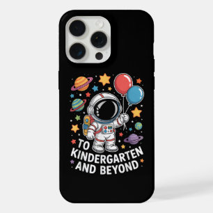 Kindergarten und darüber hinaus Astronaut Weltraum iPhone 15 Pro Max Hülle