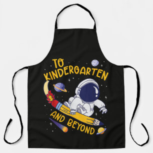 Kindergarten und darüber hinaus Astronaut Zurück z Schürze