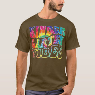 Kindergarten Vibes Back to School Teacher Girls Bo T-Shirt
