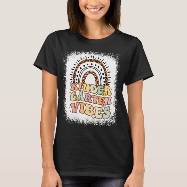 Kindergarten Vibes Shirt, Kindergarten Lehrer T-Shirt (Vorderseite)