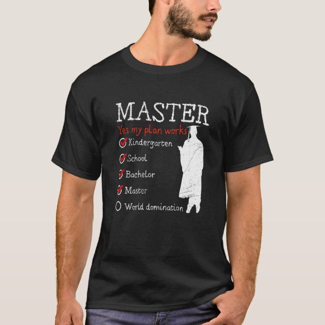 Kindergarten Weltmeisterabschluss T-Shirt (Vorderseite)