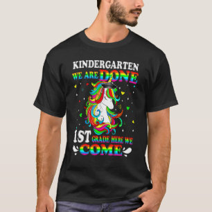 Kindergarten Wir sind 1. Klasse hier kommen wir Ki T-Shirt