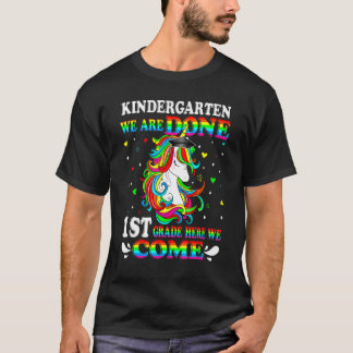 Kindergarten Wir sind 1. Klasse hier kommen wir Ki T-Shirt