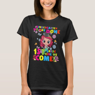 Kindergarten Wir sind Abschluss Niedliche Meerjung T-Shirt