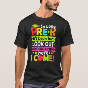 Kindergarten zurück zu den Schulkindern, so lange T-Shirt
