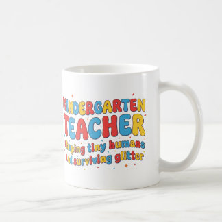 Kindergartener Lehrer Tasse, Lustiges Kindergarten Kaffeetasse