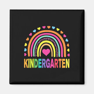 Kindergartenerzieherin Erster Schultag Willkommen  Magnet