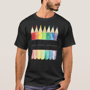 Kindergartenerzieherin Zurück zur Schule Cute Wass T-Shirt