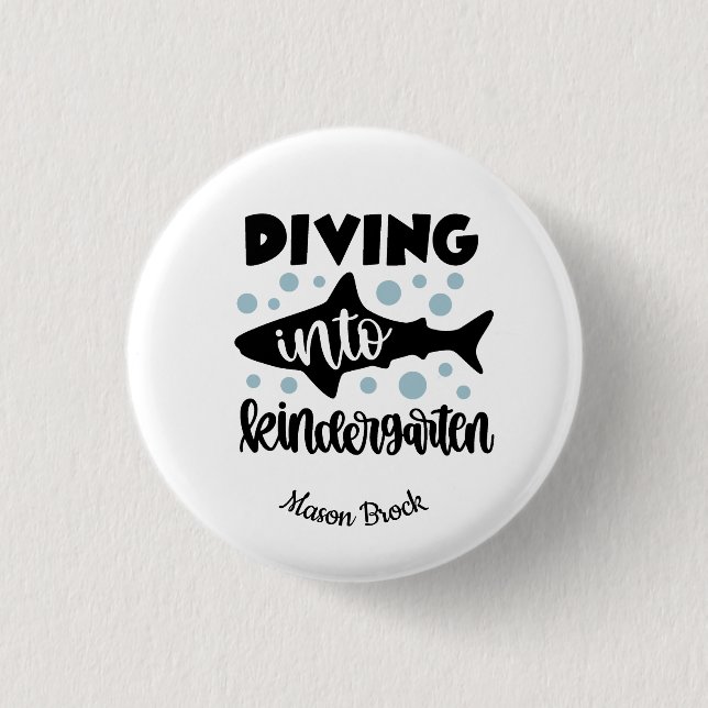 Kindergartengeschenk Button (Vorderseite)