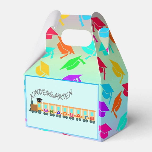 Kindergartenhut und Niedliche Ausbildung Geschenkschachtel (Vorderseite)