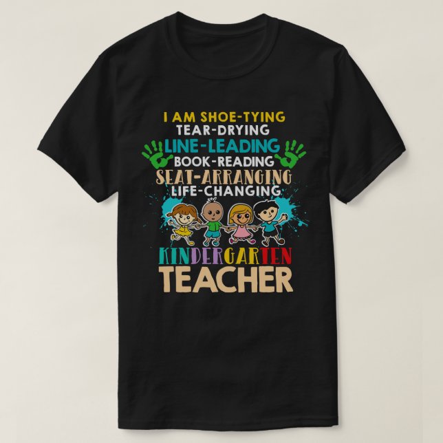 Kindergartenlehrer 1 T-Shirt (Design vorne)