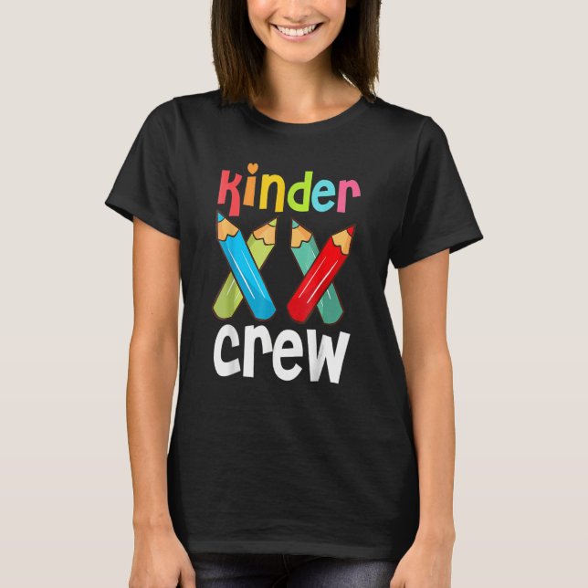 Kindergartenlehrer Kindergarten 1. Schultag T-Shirt (Vorderseite)