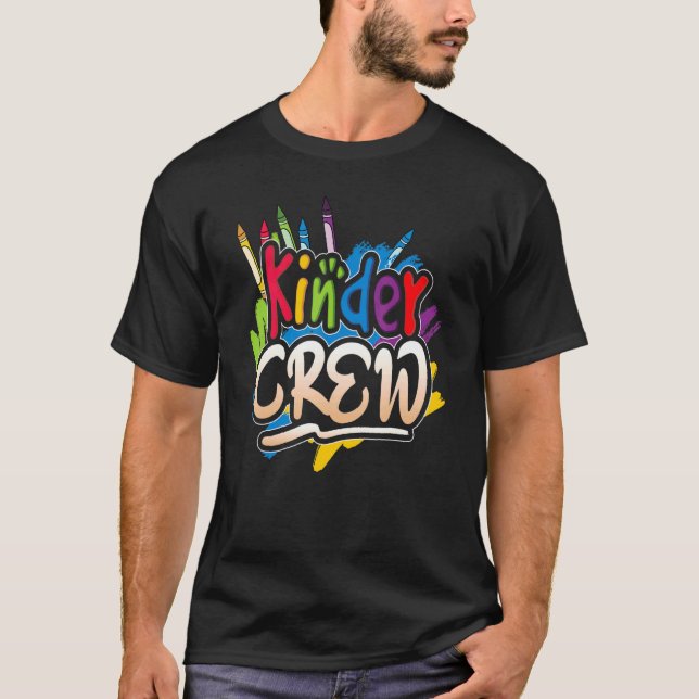 Kindergartenlehrer Kindergarten 1. Schultag T-Shirt (Vorderseite)