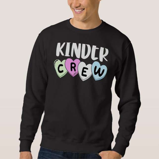Kindergartenlehrer Kindergarten Erster Schultag de Sweatshirt (Vorderseite)